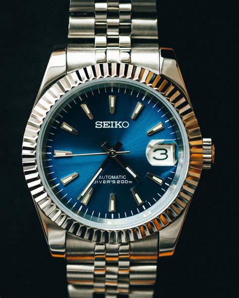 seiko mod rolex datejust|seiko datejust watch.